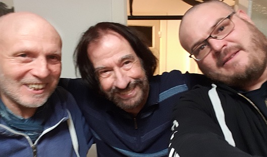Rudi Vogelfrei, Mark Andersen and Dom van Hool